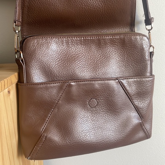 Matt & Nat | Brown Leatherette Satchel - Picture 4 of 6